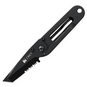 KISS in the Dark Black Tanto Comb