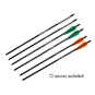 Carbon Arrows, Vanes 20 (72 pack)